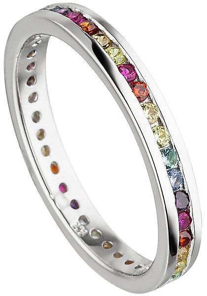 JOBO Fingerring Ring mit 35 bunten günstig online kaufen