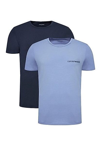 Emporio Armani T-Shirt T-Shirt Kurzarmshirt 2 Pack (2-tlg) günstig online kaufen