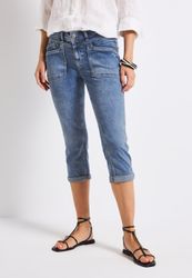 STREET ONE Slim-fit-Jeans Middle Waist günstig online kaufen