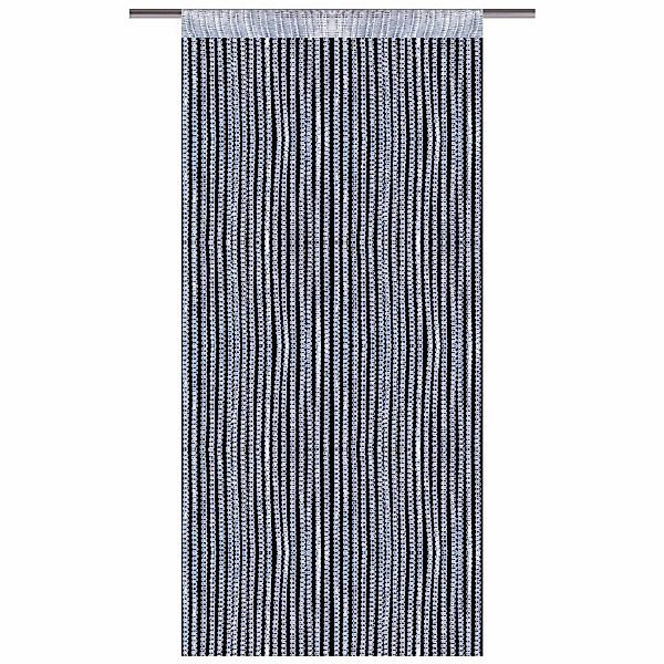 Bestlivings Fadenvorhand Fadengardine Vorhang Gardine Silber 140 cm x 250 c günstig online kaufen