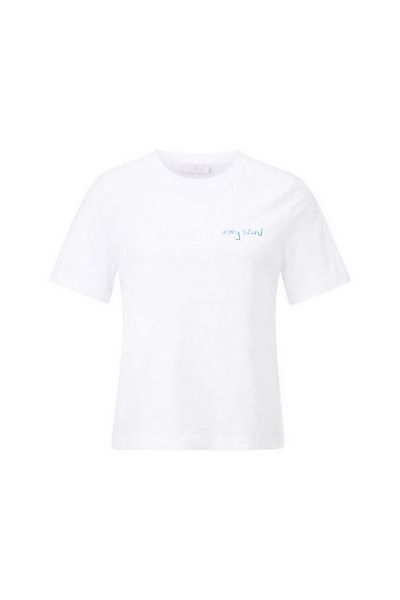 Rich & Royal T-Shirt Elegant Fit T-Shirt Long Island org, white günstig online kaufen