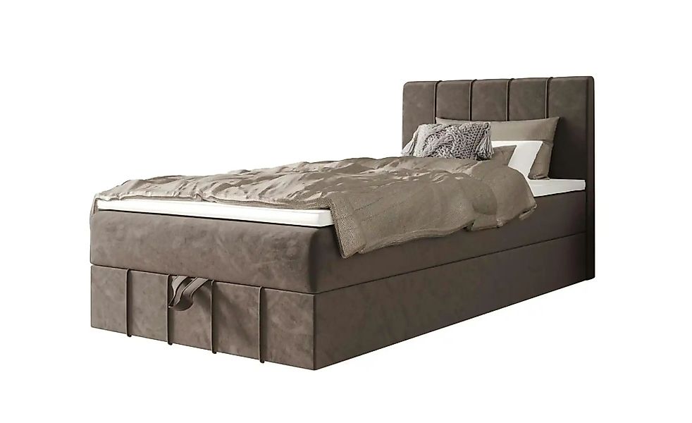 Boxbett   ¦ braun ¦ Maße (cm): B: 120 H: 102 Betten > Komfortbetten - Höffn günstig online kaufen