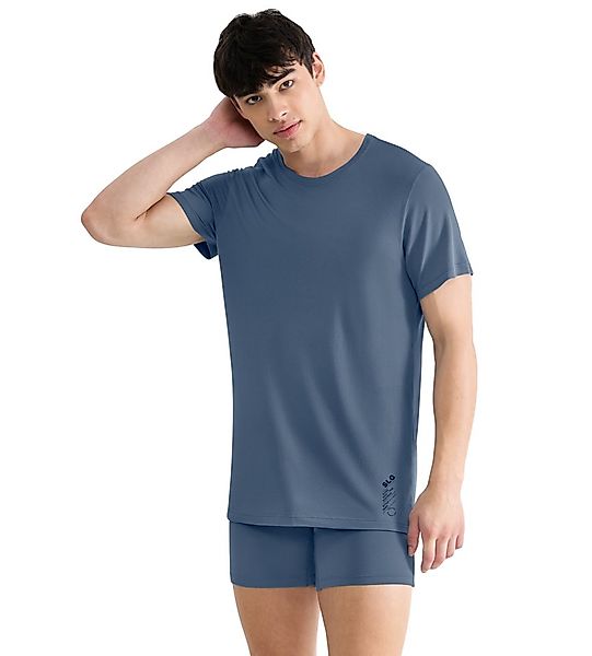 sloggi T-Shirt SLG Base Soft atmungsaktiver Piqué, Kurzarm, Rundhalsausschn günstig online kaufen