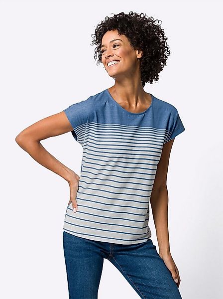 Sieh an! T-Shirt Rundhals-Shirt Extra kurz günstig online kaufen