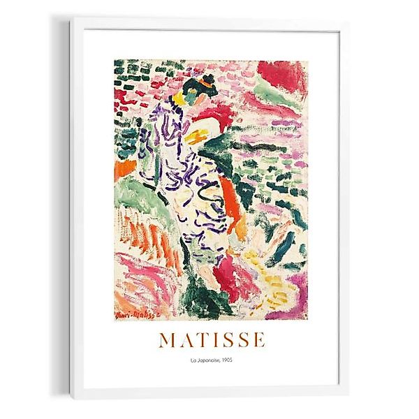 Wandbild MATISSE GARDEN Co Modern Frame White ca. 50x70 cm MFW90635 günstig online kaufen
