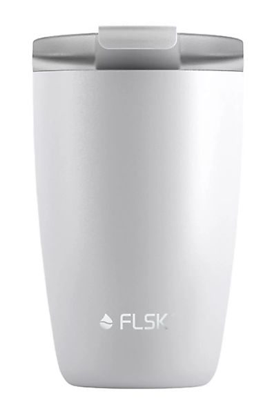 FLSK CUP Coffee to go-Becher White Weiß 350 ml Isolierbecher günstig online kaufen
