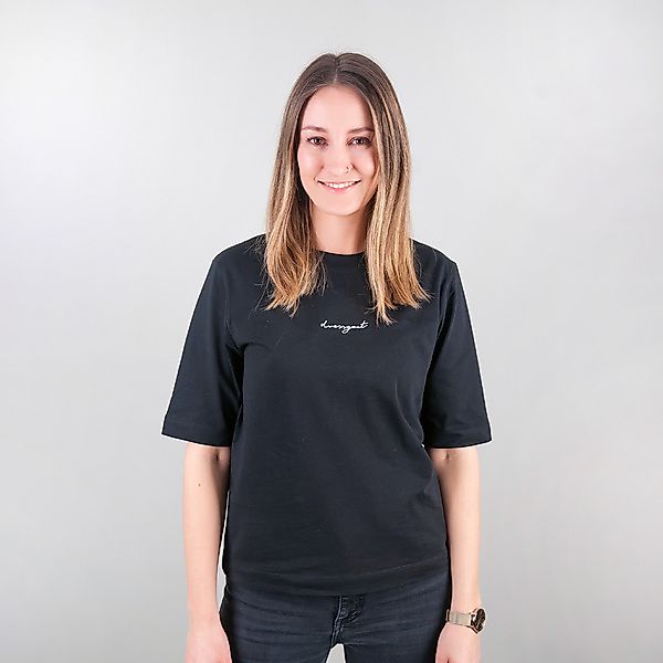 Damen Oversized T-shirt Aus Bio-baumwolle Dressgoat günstig online kaufen