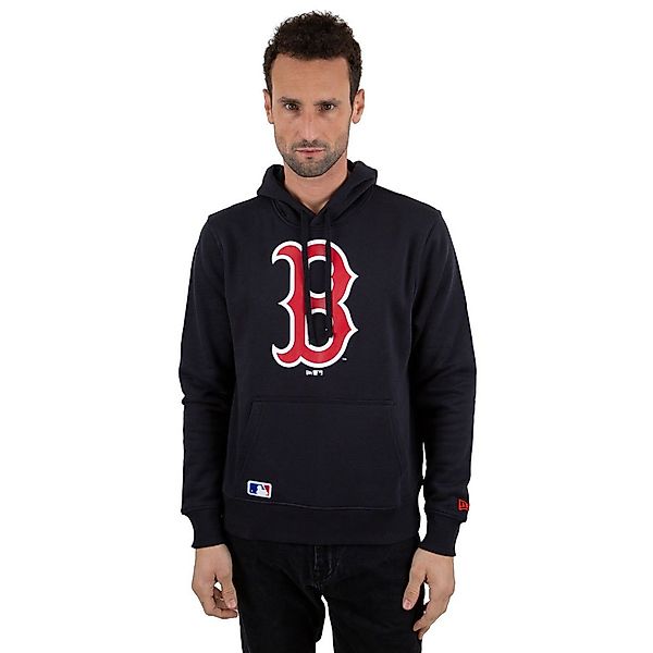 New Era Team Logo Po Boston Red Sox Kapuzenpullover XS Navy günstig online kaufen
