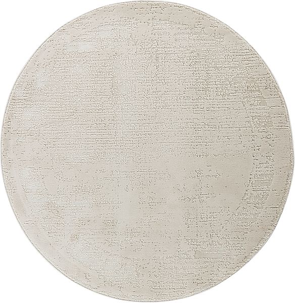 OTTO home Teppich "Hamsa" rund 9 mm Höhe dezenter Glanz, Schrumpf-Garn-Effe günstig online kaufen