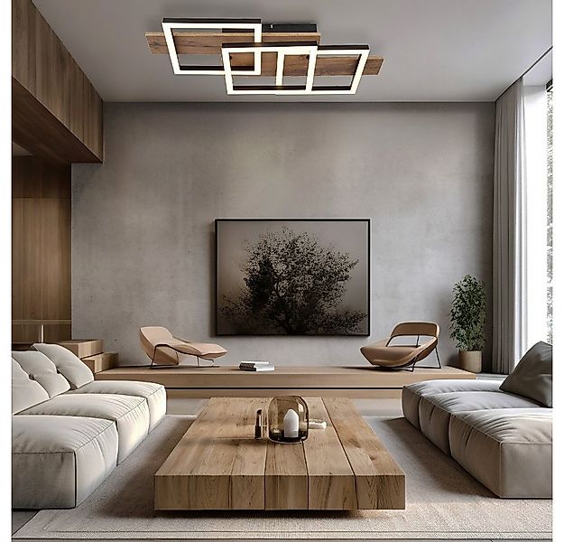 GLOBO LIGHTING LED Deckenleuchte, LED-Leuchtmittel fest verbaut, Warmweiß, günstig online kaufen