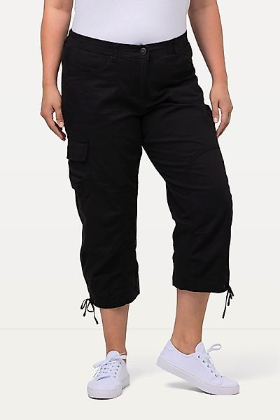 Ulla Popken Cargoshorts 7/8-Cargohose Komfortbund günstig online kaufen