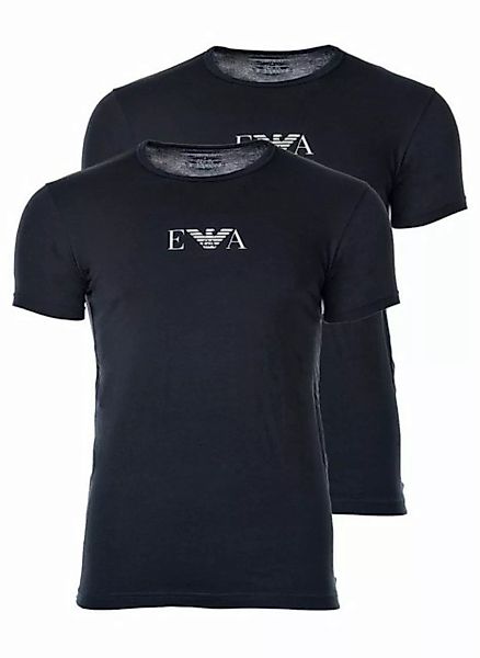 Emporio Armani T-Shirt Herren T-Shirt - Rundhals, Halbarm, Stretch günstig online kaufen