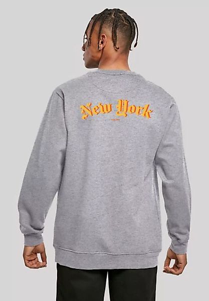 F4NT4STIC Kapuzenpullover New York Orange CREW Print günstig online kaufen