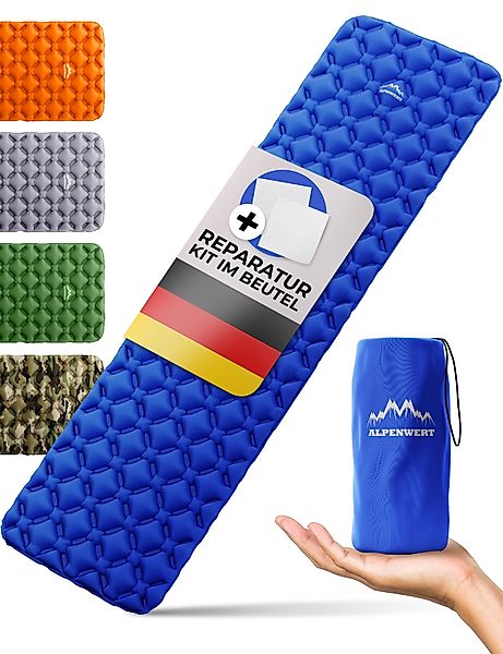 Alpenwert Isomatte Outdoor Camping Schlafmatte Aufblasbar günstig online kaufen