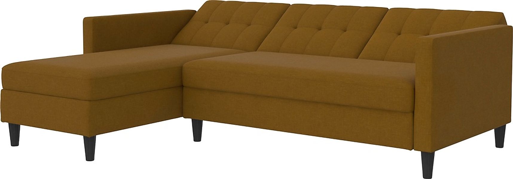 Dorel Home Ecksofa »Hartford II« mit Bettfunktion und Stauraum, Recamiere b günstig online kaufen