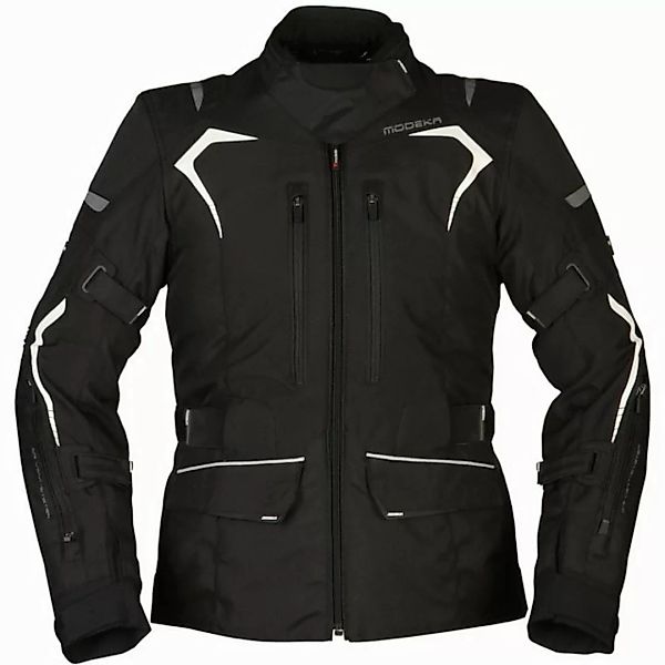 Modeka Motorradjacke Modeka Elaya Lady Textiljacke Damen schwarz/weiß 44 günstig online kaufen