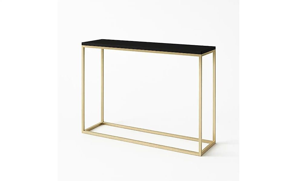 Konsolentisch   ¦ schwarz ¦ Maße (cm): B: 100 H: 80 Tische > Konsolentische günstig online kaufen