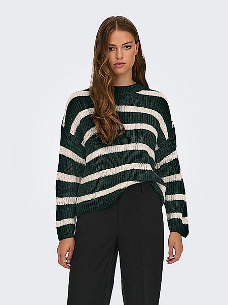 JACQUELINE de YONG Strickpullover Gestreift Strick Rundhals JDYJUSTY JDYJUS günstig online kaufen