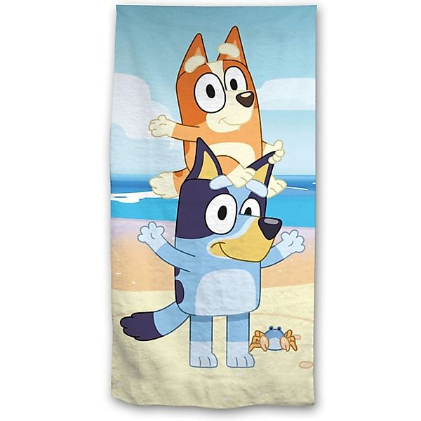 Bluey Strandtuch Bluey und Bingo Kinder günstig online kaufen