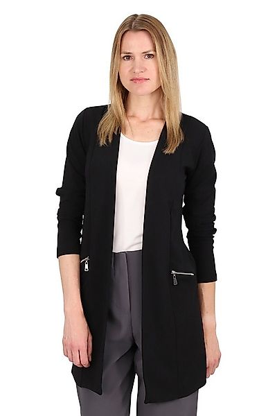 malito more than fashion Jackenblazer Long Blazer 6041-O offener Long Blaze günstig online kaufen
