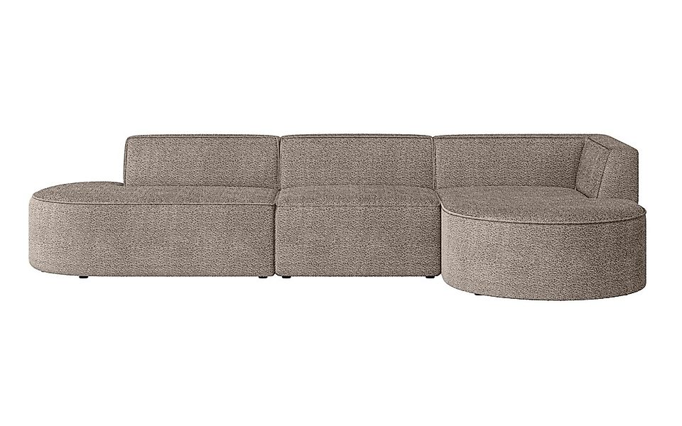 andas Ecksofa »EIVIND Designer Sofa mit Ottomane rechts/links, B/T/H: 343/1 günstig online kaufen