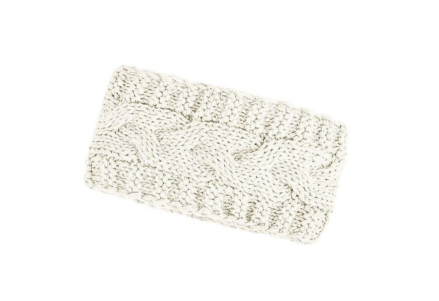 Neverless Stirnband warmes Damen Strick-Stirnband Fleece Futter Zopfmuster günstig online kaufen