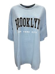 Worldclassca T-Shirt Worldclassca Oversized Print BROOKLYN günstig online kaufen