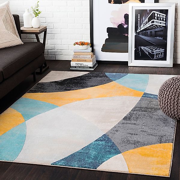 Livabliss Teppich »MILANO«, rechteckig, 11 mm Höhe, Skandi Design, Modern B günstig online kaufen