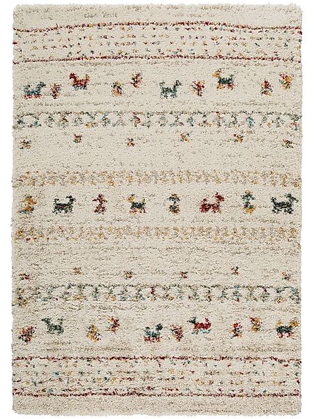benuta Hochflor-Teppich Gobi, rechteckig, Höhe: 21 günstig online kaufen