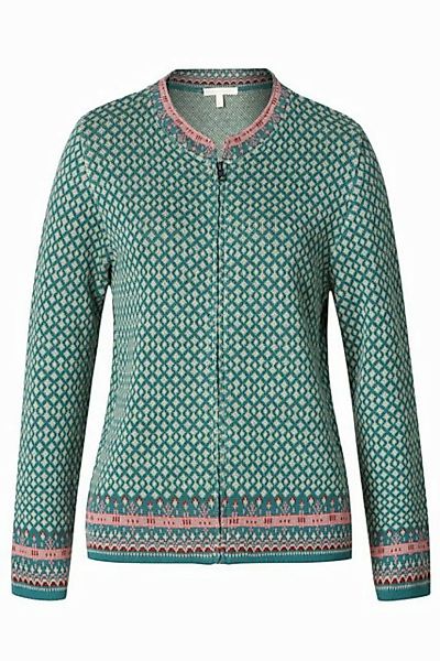 Himalaya Clothing Strickjacke Edle Strickjacke Damen mit elegantem Jacquard günstig online kaufen