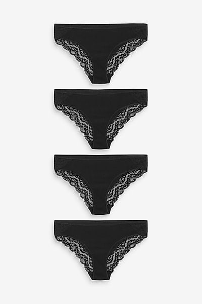 Next Bikinislip Spitzenslips im 4er-Pack, Bikini günstig online kaufen