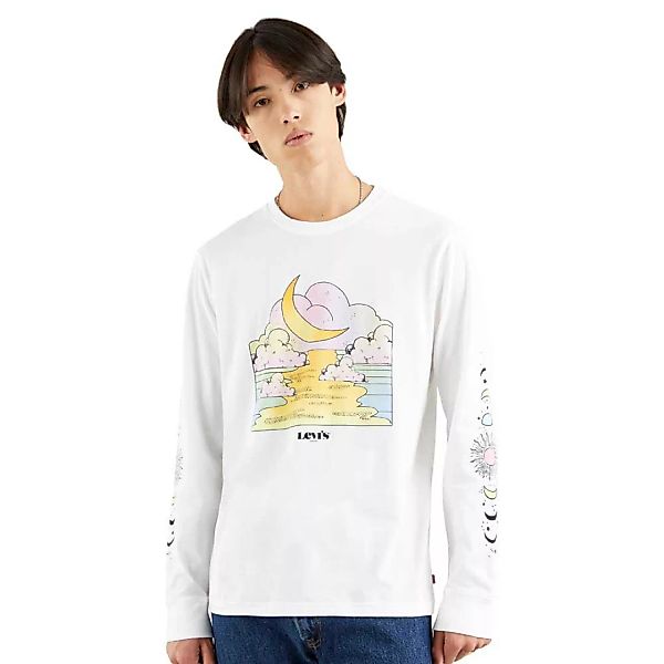 Levi´s ® Relaxed Figraphic Langarm-t-shirt M Levis Clouds Whi günstig online kaufen