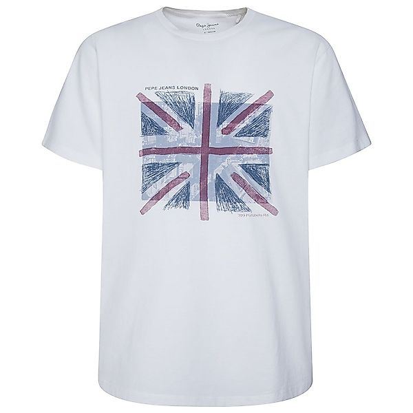 Pepe Jeans Brad Kurzärmeliges T-shirt S Off White günstig online kaufen