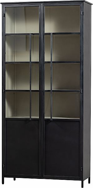 WOOOD Vitrine "Exhibit Glasvitrine aus Metall, B/T/H: 99/44/170 cm" Die Vit günstig online kaufen
