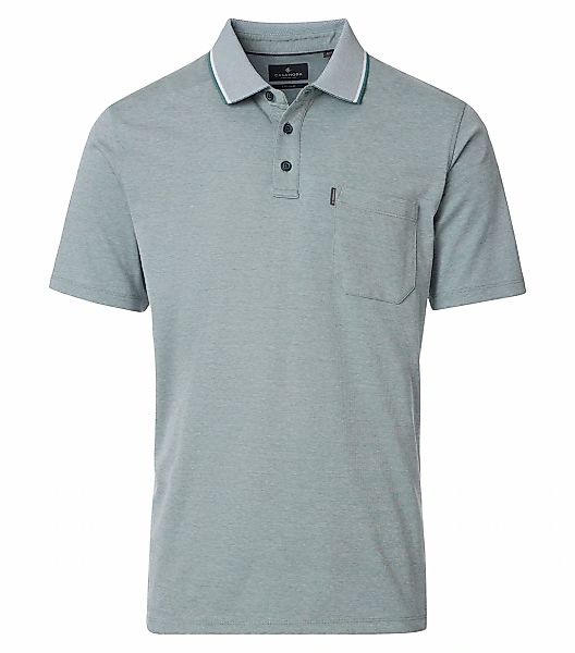 CASAMODA Poloshirt "CASAMODA Polo-Shirt uni" günstig online kaufen