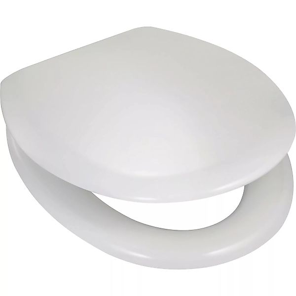 baliv WC-Sitz Kahana mit Absenkautomatik MDF Holzkern Weiß günstig online kaufen