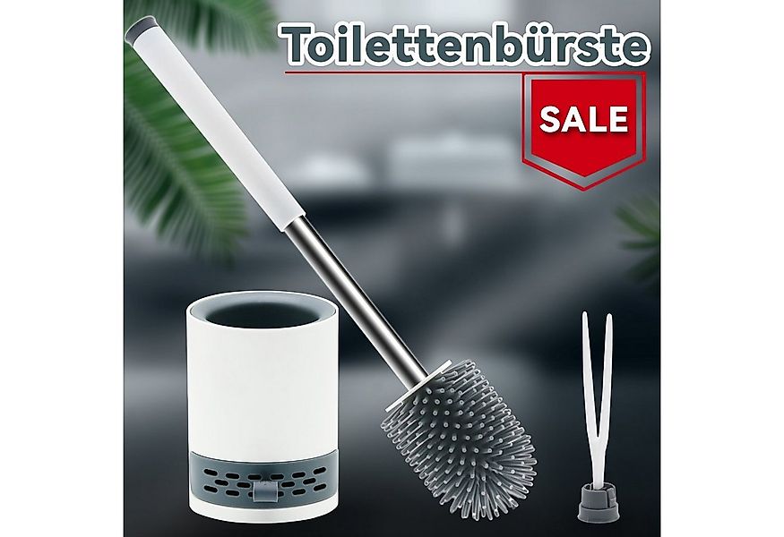 SONNI WC-Garnitur SONNI Toilettenbürste Silikon Bürste und Halter Klobürste günstig online kaufen