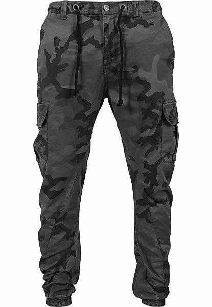 URBAN CLASSICS Cargohose "Urban Classics Herren Camo Cargo Jogging Pants" günstig online kaufen