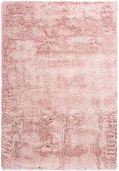 my home Hochflor-Teppich »Aysu«, rechteckig, 52 mm Höhe, einfarbiger Teppic günstig online kaufen