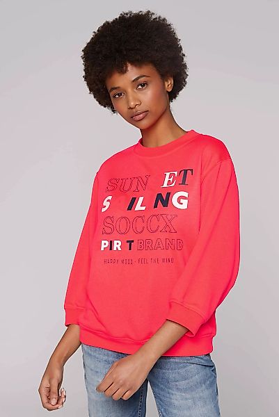 SOCCX Sweater, mit verkürzten Ärmeln günstig online kaufen
