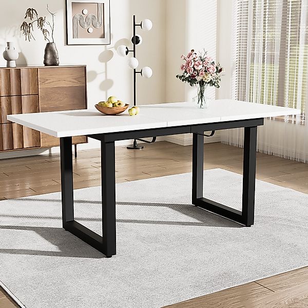 Flieks Esstisch (1-St), ausziehbar 140-180cm Tischplatte günstig online kaufen
