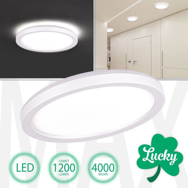 Maxkomfort LED Deckenleuchte Lucky, LED fest günstig online kaufen