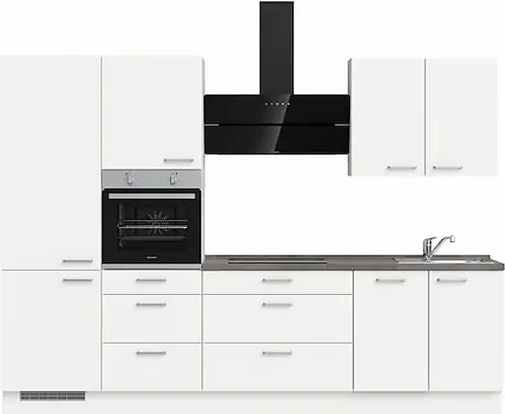 nobilia® Küchenzeile »"Touch II"« vormontiert, Ausrichtung wählbar, Breite günstig online kaufen