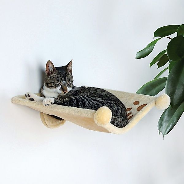 TRIXIE Katzen-Hängematte Plüschmulde zur Wandbefestigung günstig online kaufen