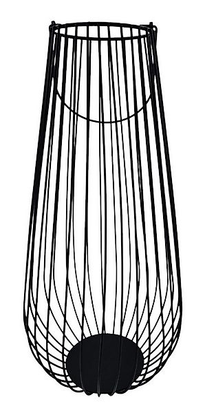 Meinposten Kerzenlaterne Windlicht Metalllaterne 25x50 cm Kerzenhalter Gart günstig online kaufen