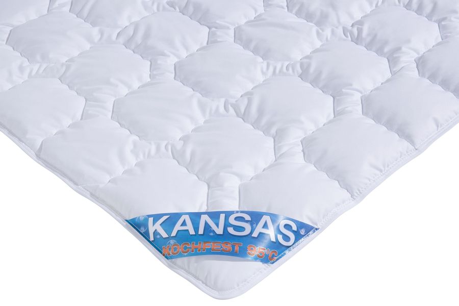 fan Microfaserbettdecke "Kansas" leicht Füllung Polyesterfaser 1 Stk. tlg. günstig online kaufen