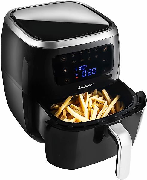 Hanseatic Heißluftfritteuse "HFH1800-6BD, XXL 6 L, Dörrfunktion," 1800 W To günstig online kaufen
