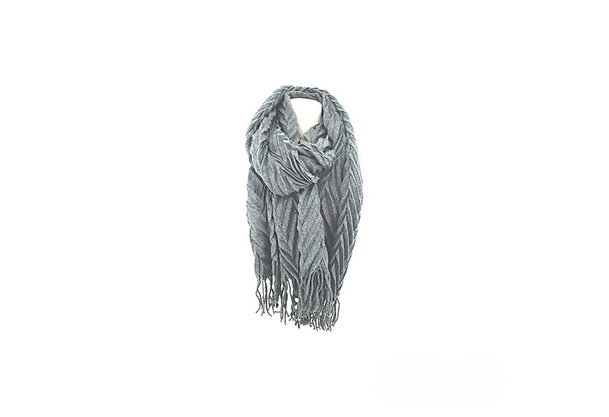 Antonio Schal Winter Damen Schal » Fransenschal 220 x 72 cm, (einteilig, 1- günstig online kaufen