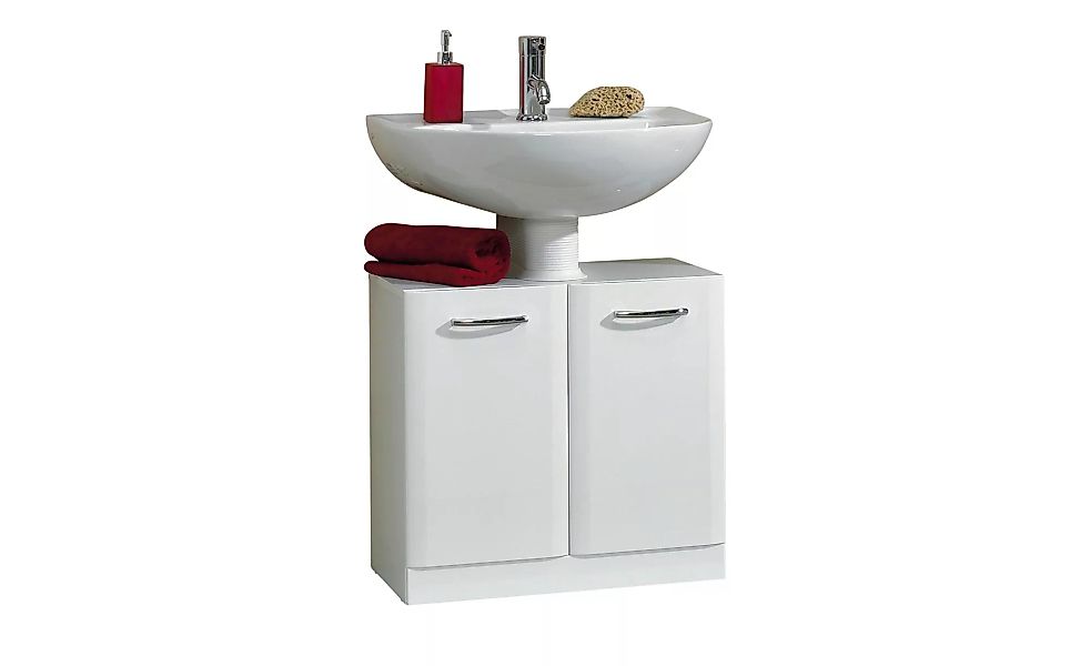 Waschbeckenunterschrank  Dornbirn - weiß - 60 cm - 56 cm - 32 cm - Sconto günstig online kaufen
