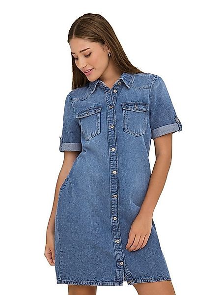 ONLY Sommerkleid ONLLISA S/S DNM aus Baumwollmix günstig online kaufen